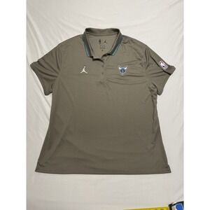 Charlotte Hornets Nike Dri-Fit‎ Jordan Team Coach Issue NBA Women's Size XXL